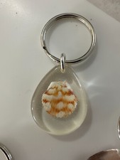 Seashell keychain - Handmade In Florida