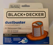 BLACK DECKER Dustbuster Advanced Replacement Filter HHVKF10 Vacuum Series HHVK