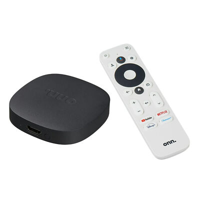 Onn. Google TV 4K Streaming Box (New, 2023), 4K UHD Resolution - New