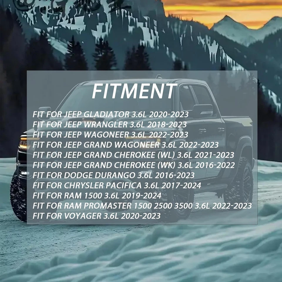 Conjunto de junta de cabeça 16-24 para Jeep Wrangler Chrysler Pacifica Dodge Durango Ram 3.6L - Imagem 2 de 4