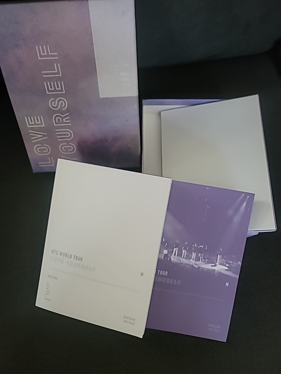 BTS WORLD TOUR LOVE YOURSELF NEWYORK DVD 2 DISC+PhotoBook+No