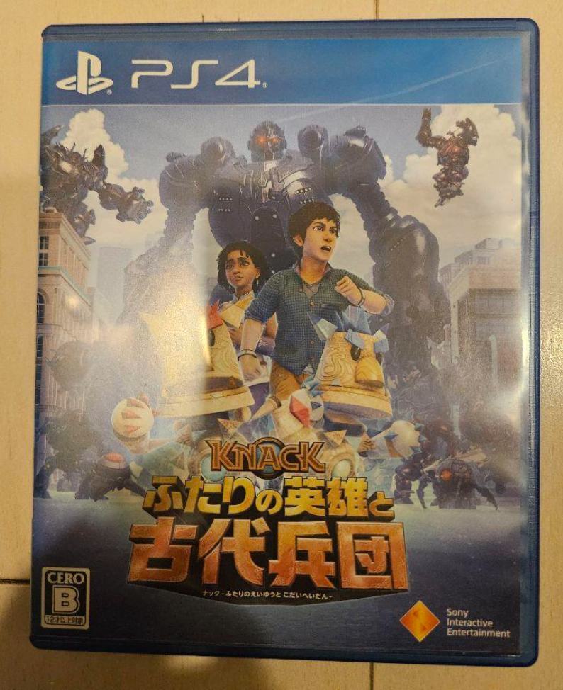 PS4 KNACK: Two Heroes and an Ancient Legion From Japan(Used)(Good