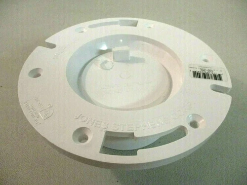 Jones Stephens C50- 340 3" x 4" PVC Closet Flange with Knockout = - Picture 3 of 7