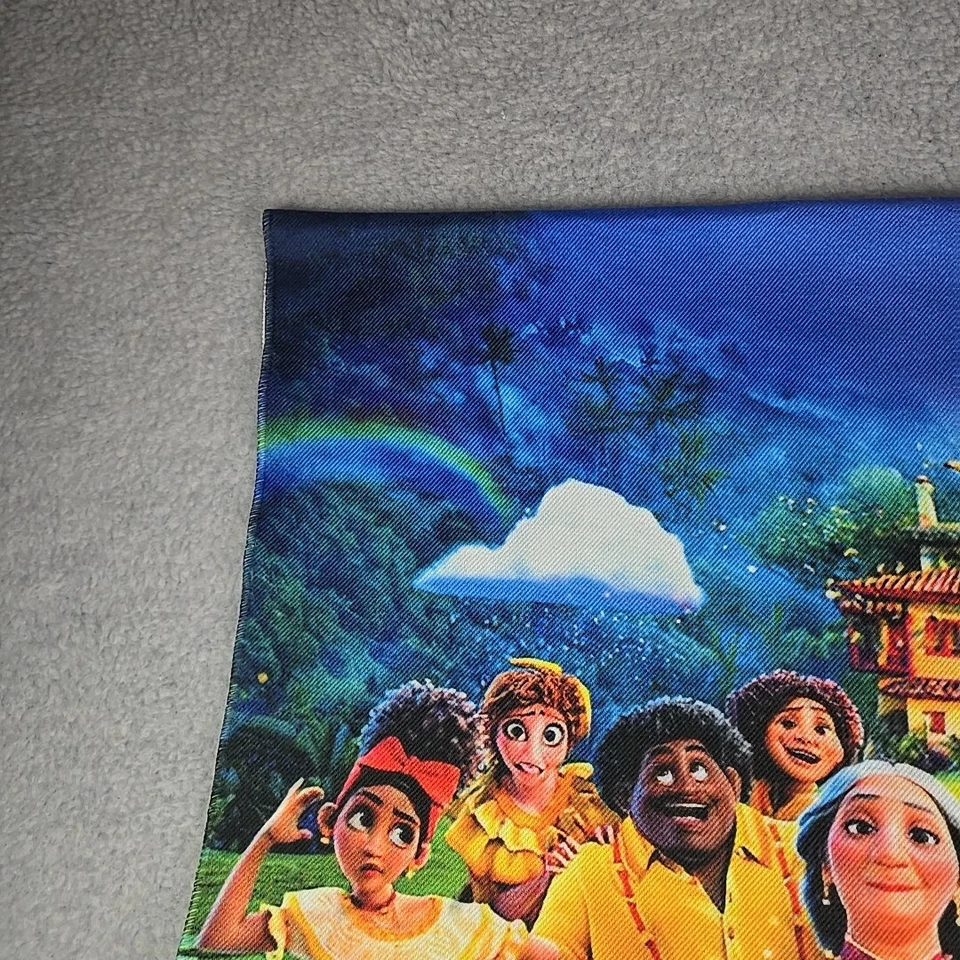 Disney Encanto Poncho One Size Multicolor The Family Madrigal Fringe - Image 3 of 4