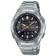CASIO 2017 Wave Ceptor WVA-M650D-1A2JF Black Silver Solar Men's Watch New in Box