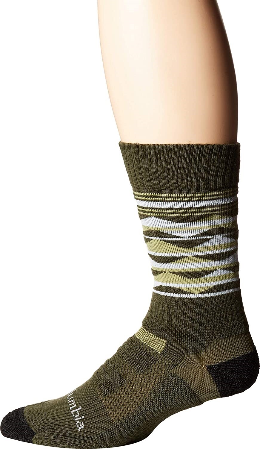 Носки Columbia Mens 248556 Triangles Hike Crew большого размера мужская обувь 10-13 5590₽