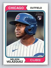 2023 Topps Heritage - Nelson Velazquez #371 (RC)