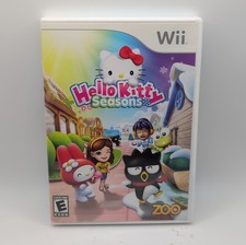 Hello Kitty Seasons (Nintendo Wii, 2010) - Complete CIB, TESTED AND WORKING