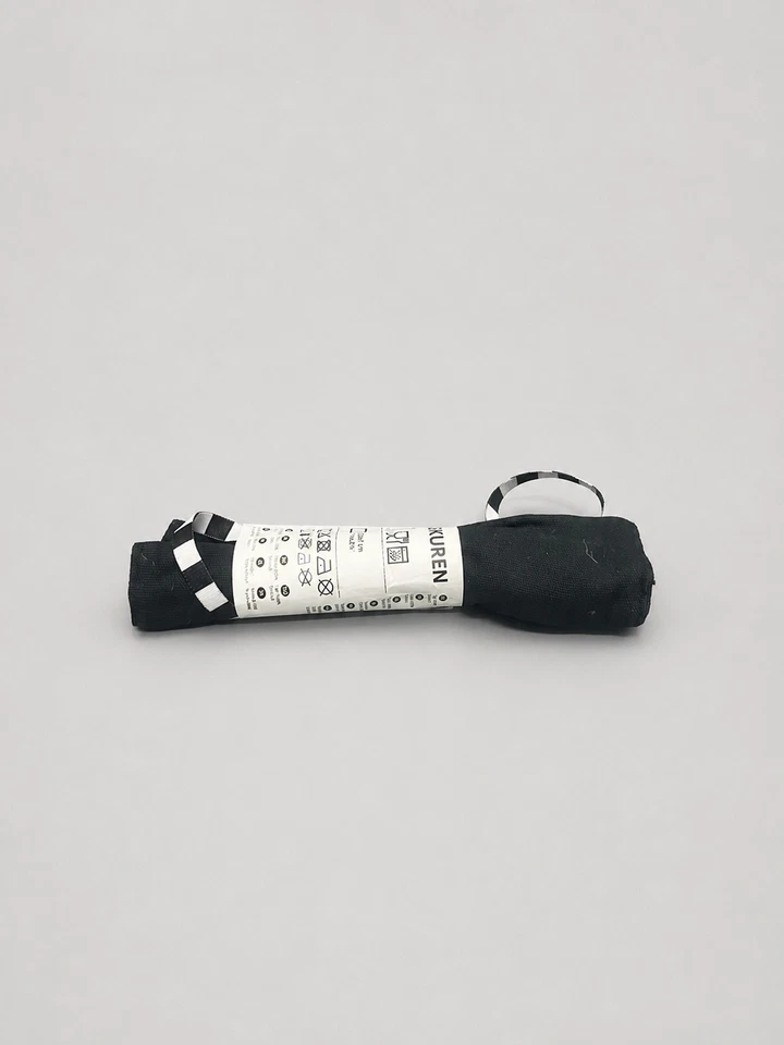 Couverts de voyage IKEA FINSKUREN, acier inoxydable noir NEUF - Photo 4/4
