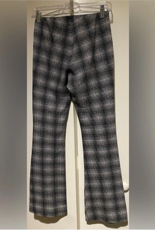 Pantalones Maeve Anthropologie Mujer XS Cintura Elástica Grate Blanco Bootcut Academia Foto 4 de 4