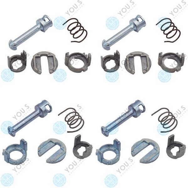 4 Set You.S TüRschloss SchließZylinder Bei- & Fahrerseite FüR Bmw 3 Cabrio E46-image