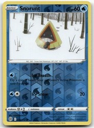 Snorunt 034/172 Reverse Holo Brilliant Stars