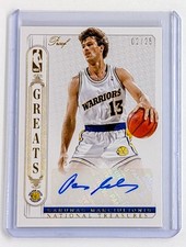 2014-15 National Treasures NBA Greats Sigs Gold Proof Sarunas Marciulionis /25