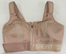 SHEFIT Ultimate Sports Bra Nude Sz 1Luxe - Full Coverage  Support