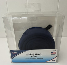 CAREX Health Brands, CPAP Tubing Wrap, Blue, C14700, 6" Fleece, Made in USA NIP
