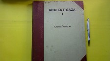 1931 Ancient Gaza Vol. 1 Flinders Petrie, KT, British School Archeology in Egypt