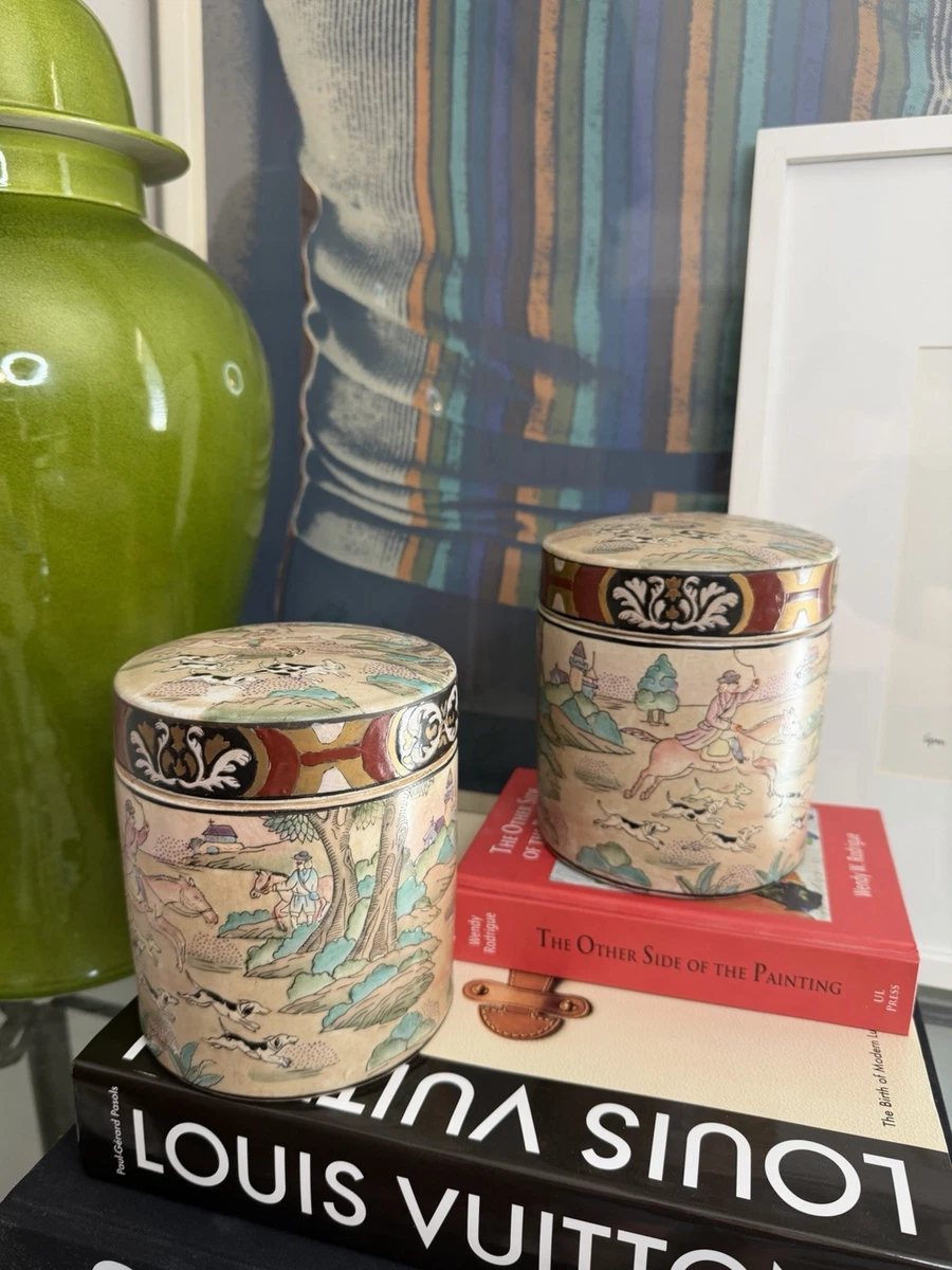 陶瓷中国古董茶叶罐多色| eBay