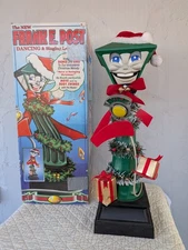 Vintage Telco Old FRANK E POST Dancing Singing Animated Lamppost W/ Box