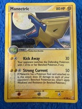 Manectric 8/100 Ex Crystal Guardians Holo Near Mint/Light Play Pokemon Card