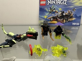 LEGO NINJAGO: Blaster Bike (70733) Used 100% Complete No Box See Pics