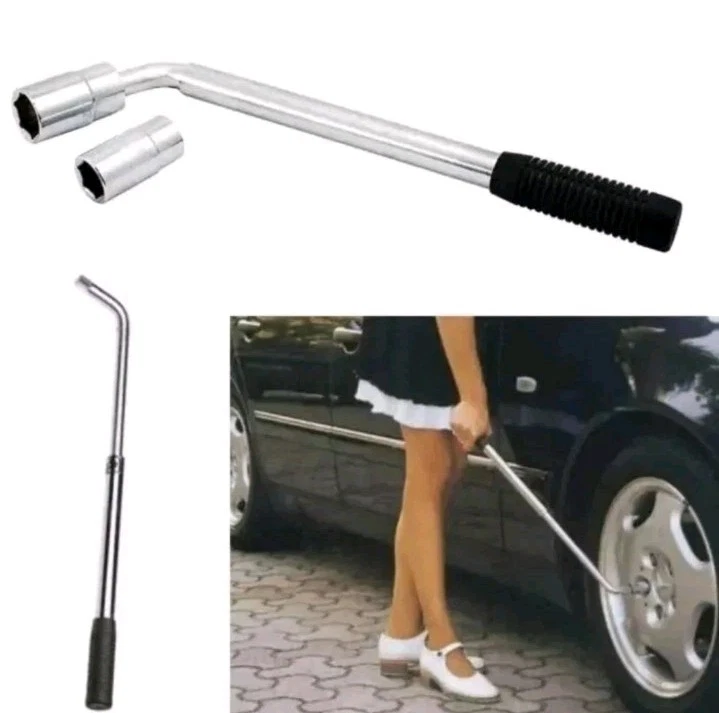 Chiave Telescopica Ruote Auto Svita Bulloni Gomme Doppia Bussola 17 19 21 23 dfh