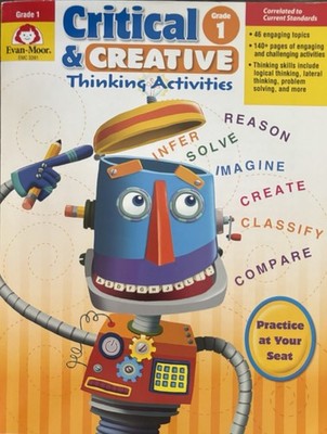 Critical and Creative Thinking Act Grade 1 by Evan-Moor Educational...