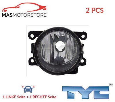 NEBELSCHEINWERFER PAAR SET TYC 19-12580-01-9 2PCS P FÜR OPEL VIVARO B