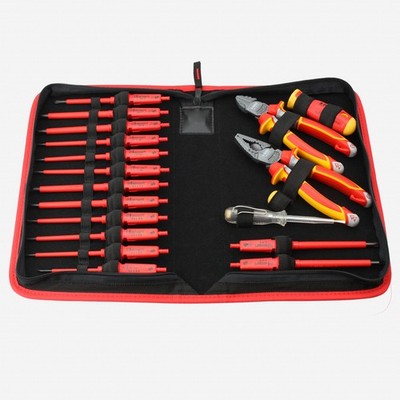Felo E-smart VDE Insulated Set in Tool Bag, 19 Pieces