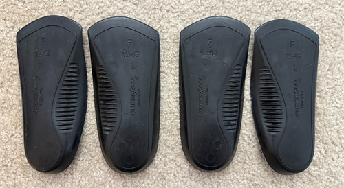 Superfeet Casual Easy Fit Plastic Insole Size F MENS SIZE 12-13 GENTLY USED