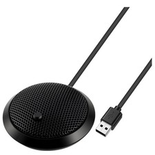 USB-Konferenzmikrofon 360° Omnidirektional Plug & Play für PC/Laptop