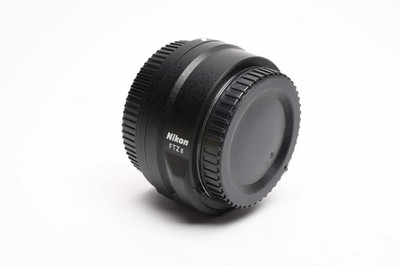 Nikon FTZ II Mount Adapter, caps, Mint-
