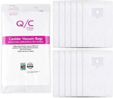 12 Pack 53292 Q C Canister Vacuum Cleaner Bags Compatible with Kenmore 200 400