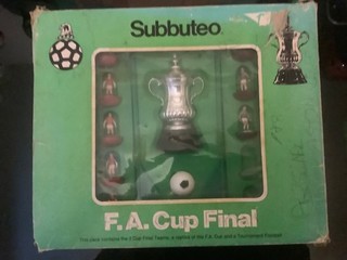 Subbuteo Table Soccer F.A. Cup Final C180 football set