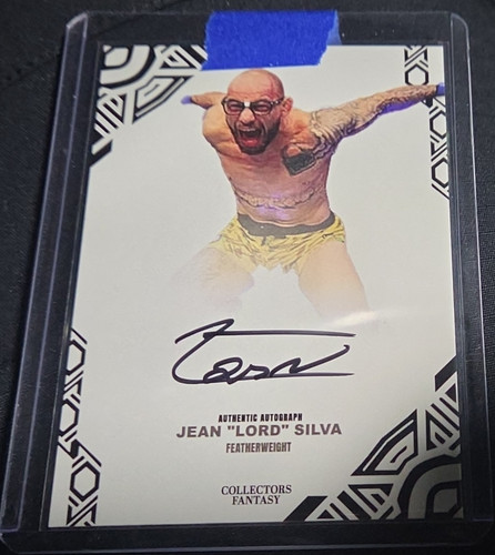 Topps Finest UFC 2024 Autograph Jean "Lord" Silva TFA-006 MMA Trading Card
