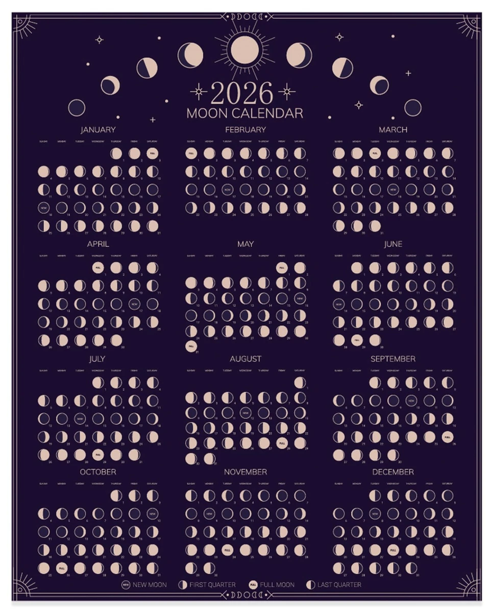 Lunar Calendar for sale | eBay