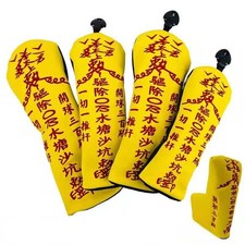 Yellow Golf Club Cover Wood Protection Putter Cover