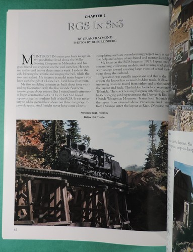 3 Finescale Eisenbahner Schmalspur Annuals RGS & D&RGW Focus     - Bild 22 von 24
