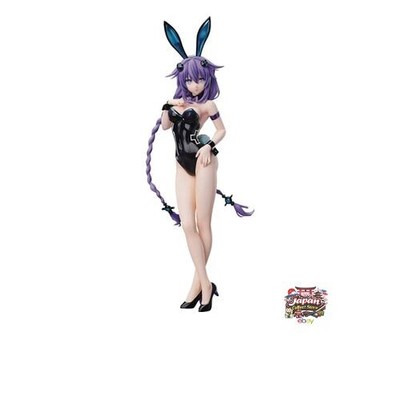 NEU Hyperdimension Neptunia lila Herz nackte Beine Hase Ver. Kunststoff im Ma...