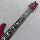 PRS Style Electric Guitar Quilted Maple Top Transparent Red Bird Inlay HH Pickup — photo 5