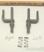 1957 1958 Ford Custom 300 Door Lock Tails Nos Set 1957 1958 Ford Custom 300 Door Lock Tails Nos Set