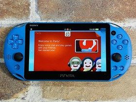 PS Vita PCH-2000 ZA23 Aqua Blue SONY PlayStation Japan 16GB Charger Ex DDP