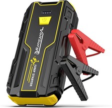 Avviatore VOLTSURGE D01S Starter Batteria Auto, 3000A Avviatore di Emergenza