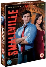 Smallville The Complete Eighth Season Tom Welling 6 discs DVD Region 2 - New