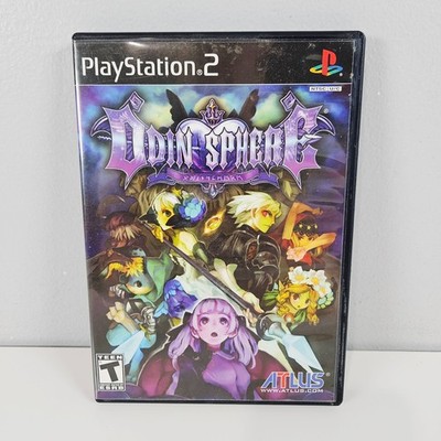 Odin Sphere PS2 (2007, ATLUS) Black Label Sony Playstation 2 Complete CIB