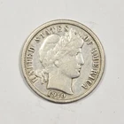 1910-S BARBER DIME ~ NICE VF DETAILS!  INV #4