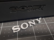 Sony badge/emblem for PVM-2030 & PVM-2530 CRT Monitors (3D printed replacement)
