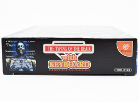 Sega Dreamcast The Typing of the Dead w/Keyboard Set Complete Box Good DC Japan