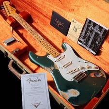 Fender Custom Shop / 1955 Stratocaster Relic Sherwood Green Metallic