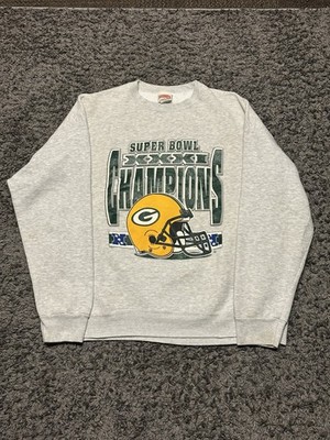 Nutmeg Mills Green Bay Packer Superbowl XXXI Crewneck Sweatshirt Size XXL Mens