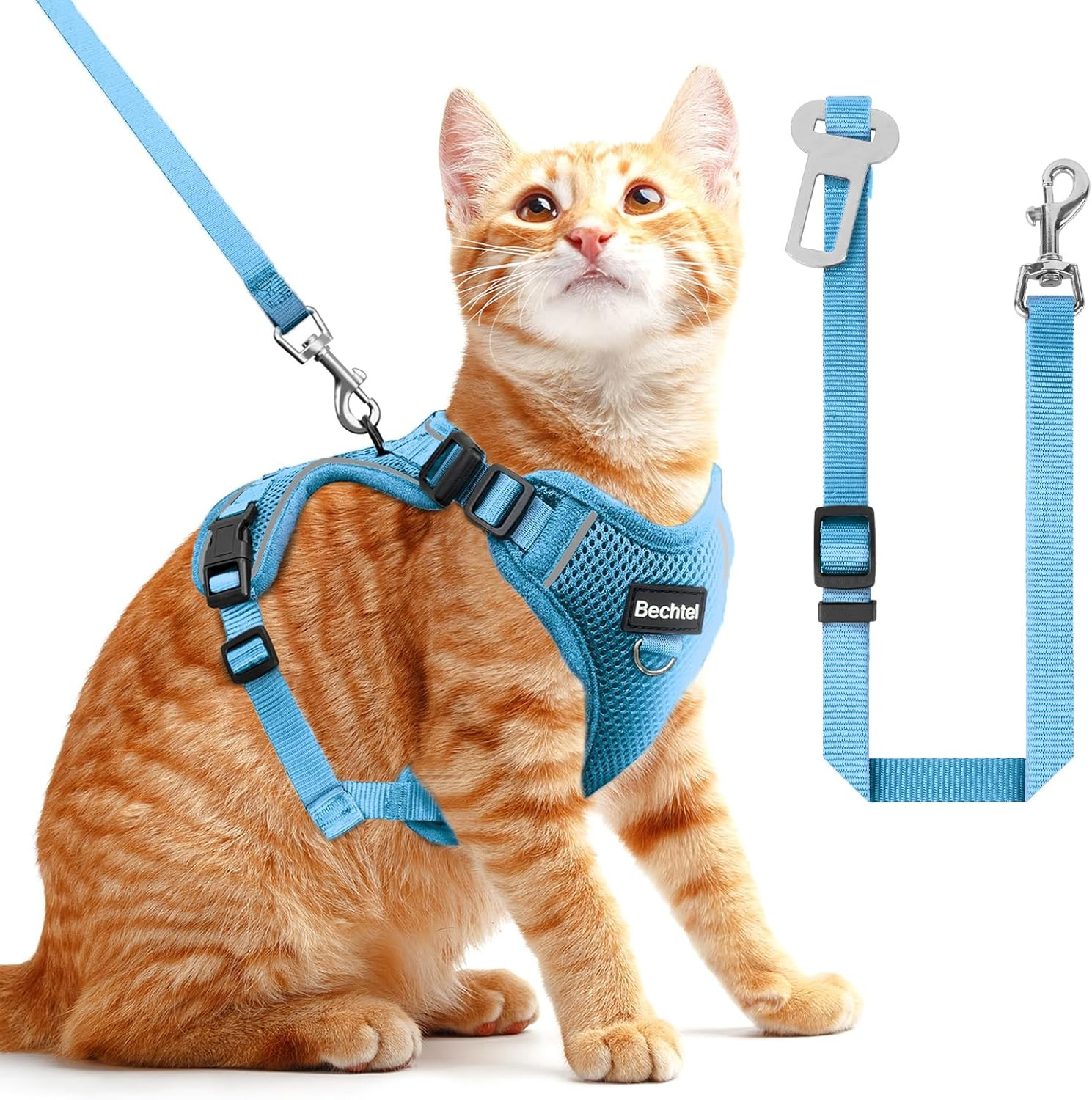 Pettorina Gatto Antifuga con Guinzaglio Regolabile - Versione 2026